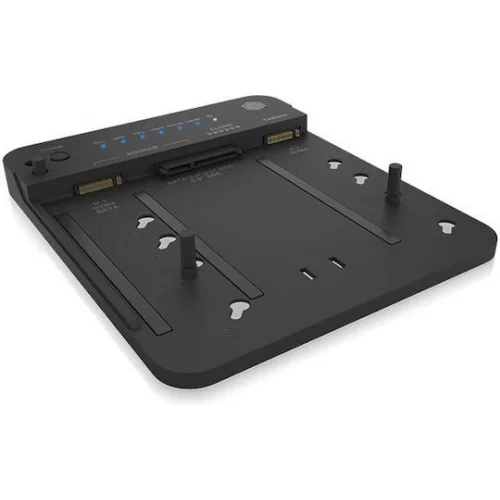 Icy Box Θήκη για 3 Σκληρούς Δίσκους 3.5" / M.2 / 2.5" SATA III / PCI Express NVME με σύνδεση USB 3.2