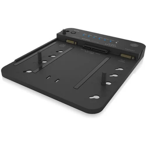 Icy Box Θήκη για 3 Σκληρούς Δίσκους 3.5" / M.2 / 2.5" SATA III / PCI Express NVME με σύνδεση USB 3.2