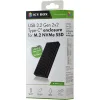 Icy Box Θήκη για Σκληρό Δίσκο M.2 SATA III NVME με σύνδεση Type-C