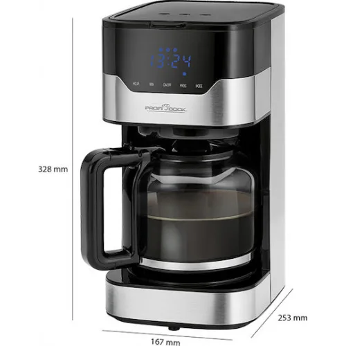 Profi Cook PC-KA 1169 Προγραμματιζόμενη Καφετιέρα Φίλτρου 900W