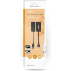 Nedis Ccgb61extbk500 Σετ Καλωδίων Προέκτασης Usb A Αρσ. - 1x Rj45 Θηλ. And Usb A Θηλ. - 1x Rj45 Θηλ. Σε Utp Θηλ., Με Ενίσχυση Σήμα (έως 6 Άτοκες Δόσεις)