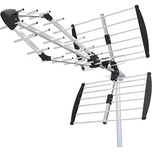 Nedis Εξωτερική Κεραία Τηλεόρασης (δεν απαιτεί τροφοδοσία) σε Μαύρο Χρώμα Σύνδεση με Ομοαξονικό (Coaxial) Καλώδιο Nedis Εξωτερική Κεραία Τηλεόρασης (δεν απαιτεί τροφοδοσία) σε Μαύρο Χρώμα Σύνδεση με Ομοαξονικό (Coaxial) Καλώδιο