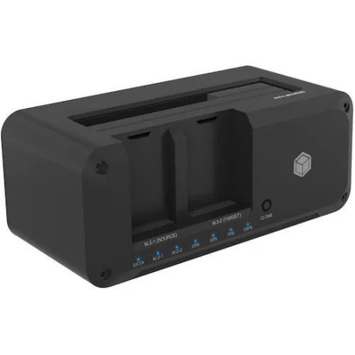 Icy Box Θήκη για Σκληρό Δίσκο 2.5" / 3.5" / M.2 SATA III