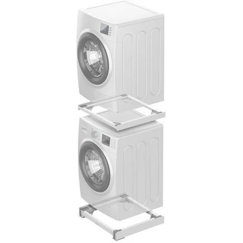 Meliconi 070-0633 Ρυθμιζόμενη Βάση Πλυντηρίου/Στεγνωτηρίου από Μέταλλο με Ρόδες 60x55εκ.