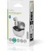 Nedis HPBT2450WT In-ear Bluetooth Handsfree Ακουστικά με Θήκη Φόρτισης Λευκά
