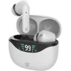 Nedis HPBT2450WT In-ear Bluetooth Handsfree Ακουστικά με Θήκη Φόρτισης Λευκά