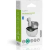 Nedis HPBT2450WT In-ear Bluetooth Handsfree Ακουστικά με Θήκη Φόρτισης Λευκά