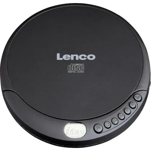 Lenco Φορητό Ηχοσύστημα με CD σε Μαύρο Χρώμα