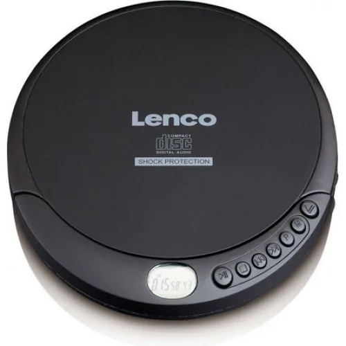 Lenco Φορητό Ηχοσύστημα με CD / Ραδιόφωνο σε Μαύρο Χρώμα