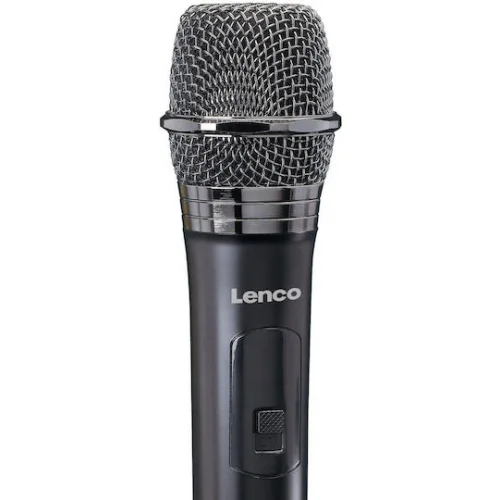 Lenco MCW-011BK Ασύρματο Δυναμικό Μικρόφωνο Χειρός για Φωνητικά Lenco MCW-011BK Ασύρματο Δυναμικό Μικρόφωνο Χειρός για Φωνητικά