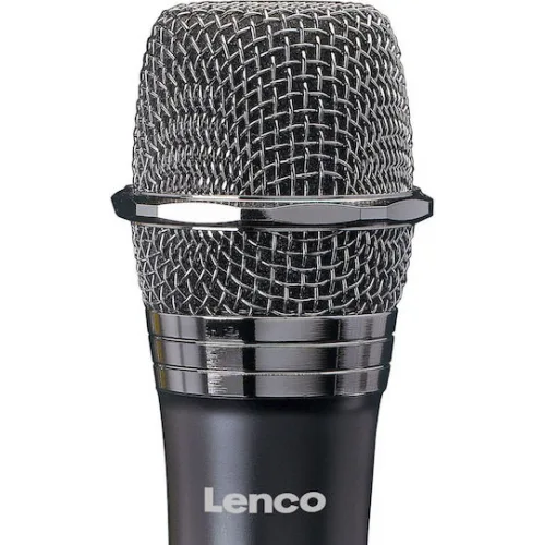 Lenco MCW-011BK Ασύρματο Δυναμικό Μικρόφωνο Χειρός για Φωνητικά Lenco MCW-011BK Ασύρματο Δυναμικό Μικρόφωνο Χειρός για Φωνητικά