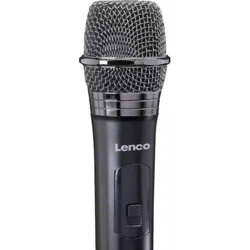 Lenco Ασύρματο Μικρόφωνο Karaoke Set of 2 σε Μαύρο Χρώμα Lenco Ασύρματο Μικρόφωνο Karaoke Set of 2 σε Μαύρο Χρώμα