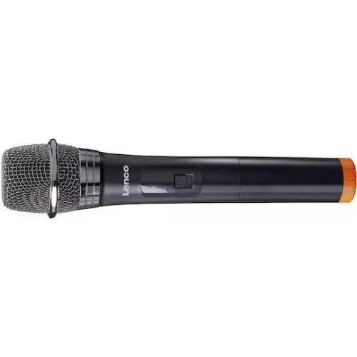 Lenco Ασύρματο Μικρόφωνο Karaoke Set of 2 σε Μαύρο Χρώμα Lenco Ασύρματο Μικρόφωνο Karaoke Set of 2 σε Μαύρο Χρώμα