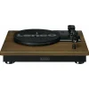 Lenco LS-100WD Wood LS-100WD Πικάπ Belt Drive με Προενίσχυση και Ενσωματωμένα Ηχεία Καφέ