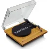 Lenco LS-10 LS-10WD Πικάπ Belt Drive με Προενίσχυση και Ενσωματωμένα Ηχεία Καφέ