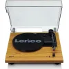 Lenco LS-10 LS-10WD Πικάπ Belt Drive με Προενίσχυση και Ενσωματωμένα Ηχεία Καφέ