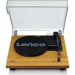 Lenco LS-10 LS-10WD Πικάπ Belt Drive με Προενίσχυση και Ενσωματωμένα Ηχεία Καφέ