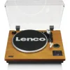 Lenco LS-55WA LS-55WA Πικάπ Belt Drive με Προενίσχυση και Ενσωματωμένα Ηχεία Καφέ