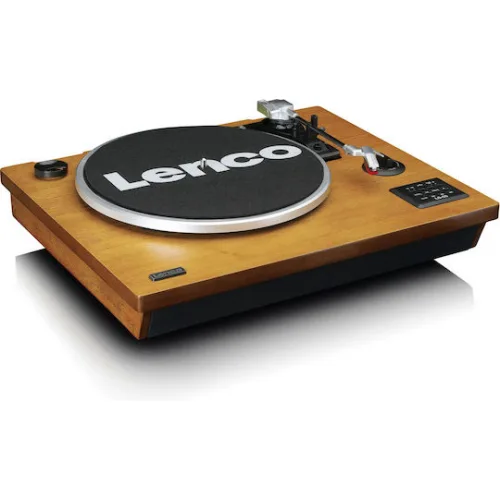 Lenco LS-55WA LS-55WA Πικάπ Belt Drive με Προενίσχυση και Ενσωματωμένα Ηχεία Καφέ