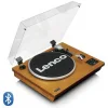 Lenco LS-55WA LS-55WA Πικάπ Belt Drive με Προενίσχυση και Ενσωματωμένα Ηχεία Καφέ