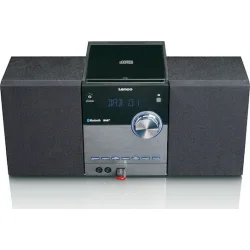 Lenco Ηχοσύστημα 2.0 MC-150 MC-150 20W με CD Player και Bluetooth Μαύρο