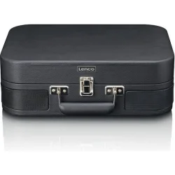 Lenco TT-116 TT-116BK Βαλιτσάκι Πικάπ Belt Drive με Προενίσχυση και Ενσωματωμένα Ηχεία Μαύρο