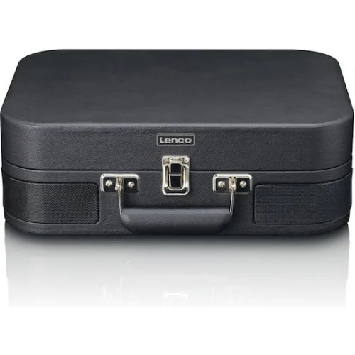 Lenco TT-116 TT-116BK Βαλιτσάκι Πικάπ Belt Drive με Προενίσχυση και Ενσωματωμένα Ηχεία Μαύρο