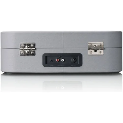 Lenco TT-116 TT-116GR Βαλιτσάκι Πικάπ Belt Drive με Προενίσχυση και Ενσωματωμένα Ηχεία Γκρι