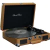 Lenco TT-10 TT10 Βαλιτσάκι Πικάπ Belt Drive με Προενίσχυση και Ενσωματωμένα Ηχεία Καφέ