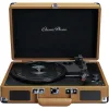 Lenco TT-10 TT10 Βαλιτσάκι Πικάπ Belt Drive με Προενίσχυση και Ενσωματωμένα Ηχεία Καφέ