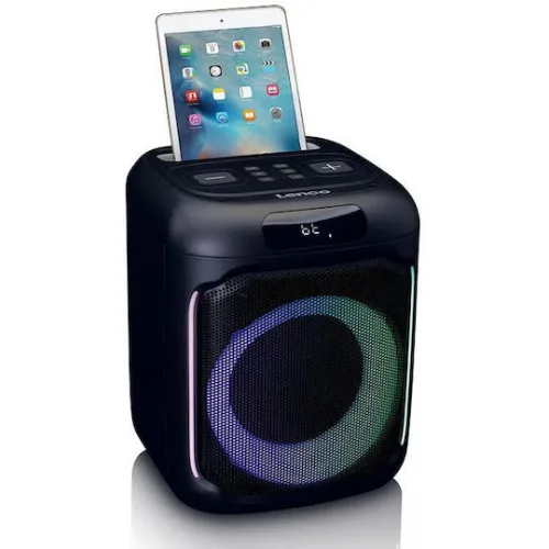 Lenco Σύστημα Karaoke με Ασύρματo Μικρόφωνo σε Μαύρο Χρώμα