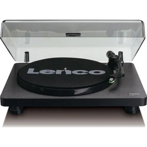 Lenco L-30 L-30B Πικάπ Belt Drive με Προενίσχυση Μαύρο