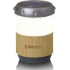 Lenco Ηχείο Bluetooth 3W με Διάρκεια Μπαταρίας έως 40 ώρες Bamboo-White