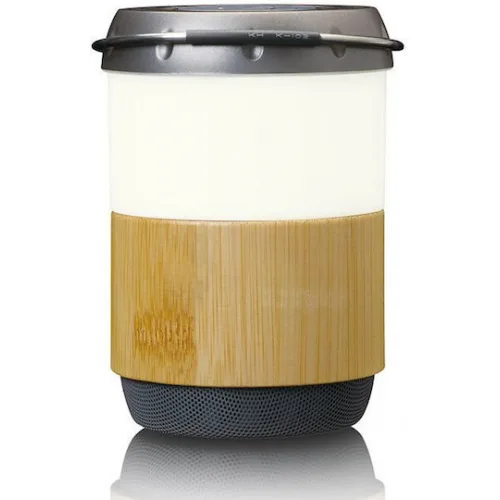 Lenco Ηχείο Bluetooth 3W με Διάρκεια Μπαταρίας έως 40 ώρες Bamboo-White