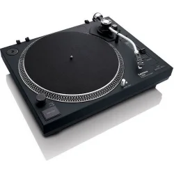 Lenco L-3808 L3808SW Πικάπ Direct Drive με Προενίσχυση Μαύρο