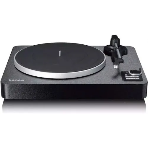 Lenco LBTA-165 LBTA-165BK Βαλιτσάκι Πικάπ Belt Drive με Προενίσχυση Μαύρο