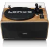 Lenco LS-570OK Πικάπ Belt Drive με Προενίσχυση και Ενσωματωμένα Ηχεία Καφέ