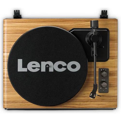 Lenco LS-570OK Πικάπ Belt Drive με Προενίσχυση και Ενσωματωμένα Ηχεία Καφέ