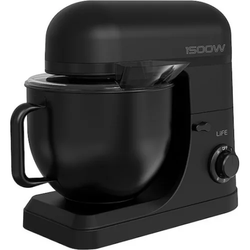 Life Fine Dining Κουζινομηχανή 1500W με Ανοξείδωτο Κάδο 7lt