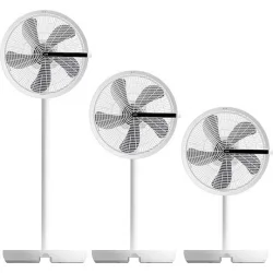 Life Gale Ανεμιστήρας Ορθοστάτης 24W Διαμέτρου 40cm με Τηλεχειριστήριο