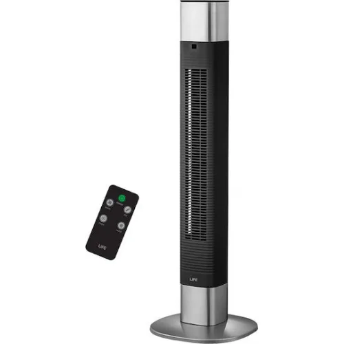 Life The Tower Ανεμιστήρας Πύργος 50W με Τηλεχειριστήριο