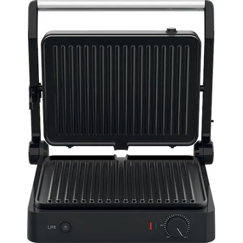 Life Jade Contact Τοστιέρα με Αποσπώμενες Πλάκες για 2 Τοστ 2000W Μαύρη