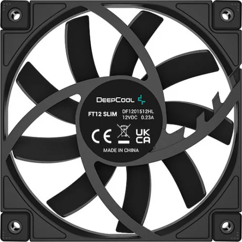 Deepcool FD12 Case Fan 120mm με ARGB Φωτισμό και Σύνδεση 4-Pin PWM 3τμχ