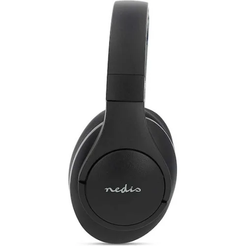 Nedis HPBT6024BK Ασύρματα / Ενσύρματα Over Ear Ακουστικά με 28 ώρες Λειτουργίας και Quick Charge Μαύρα Nedis HPBT6024BK Ασύρματα / Ενσύρματα Over Ear Ακουστικά με 28 ώρες Λειτουργίας και Quick Charge Μαύρα