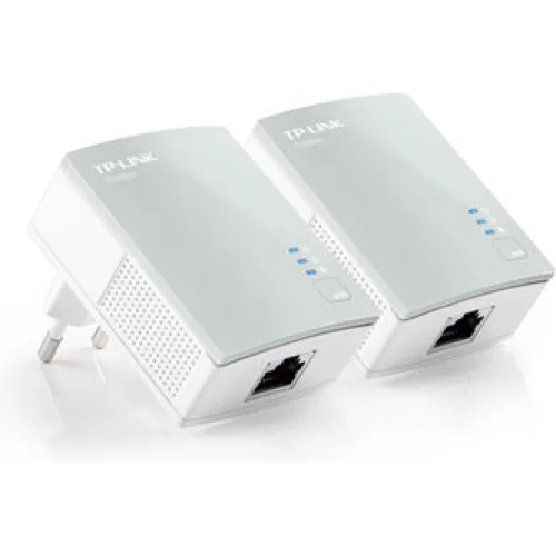 TP-LINK TL-PA4010KIT v5 Powerline Διπλό για Ενσύρματη Σύνδεση και Θύρα Ethernet