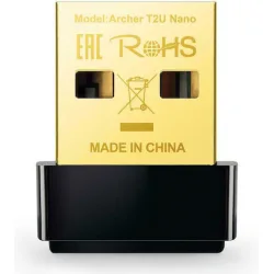 TP-LINK Archer T2U Nano v1 Ασύρματος USB Αντάπτορας Δικτύου 600Mbps TP-LINK Archer T2U Nano v1 Ασύρματος USB Αντάπτορας Δικτύου 600Mbps