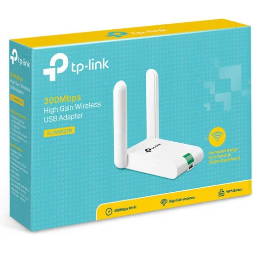 TP-LINK TL-WN822N v6 Ασύρματος USB Αντάπτορας Δικτύου 300Mbps