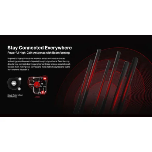 Mercusys MR50G Ασύρματο Router Wi‑Fi 5 με 2 Θύρες Gigabit Ethernet Mercusys MR50G Ασύρματο Router Wi‑Fi 5 με 2 Θύρες Gigabit Ethernet