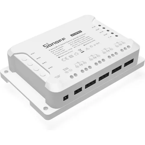 Sonoff 4CH PRO R3 Smart Ενδιάμεσος Διακόπτης με Wi-Fi και RF
