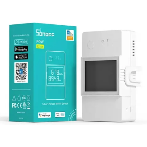 Sonoff POW Elite R3 Κιλοβατοωρόμετρο Ηλεκτρολογικού Πίνακα POWR320D